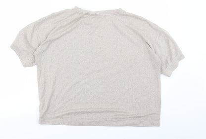 F&F Womens Beige   Basic T-Shirt Size 16