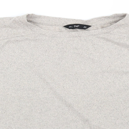 F&F Womens Beige   Basic T-Shirt Size 16
