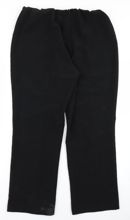 Bonmarché Womens Black   Trousers  Size 16 L26 in