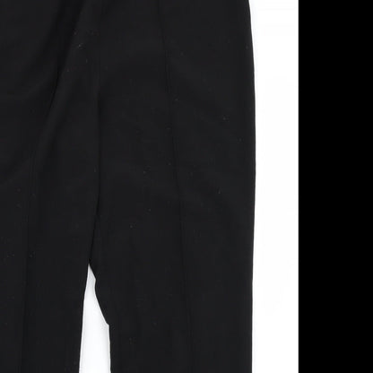 Bonmarché Womens Black   Trousers  Size 16 L26 in