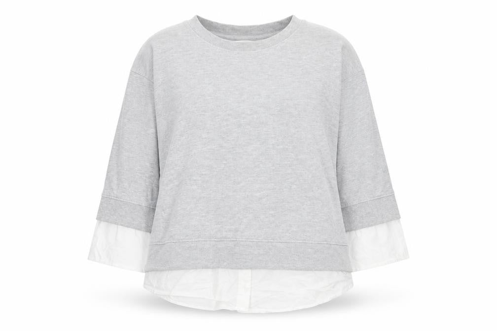 Womens UK Size 16 NEXT Grey Pullover Sweatshirt