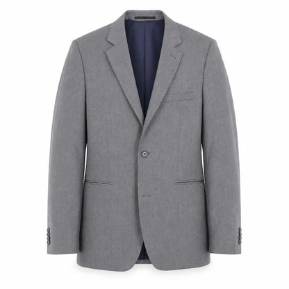 Mens UK Size 38 Topman Regular Grey Suit Jacket