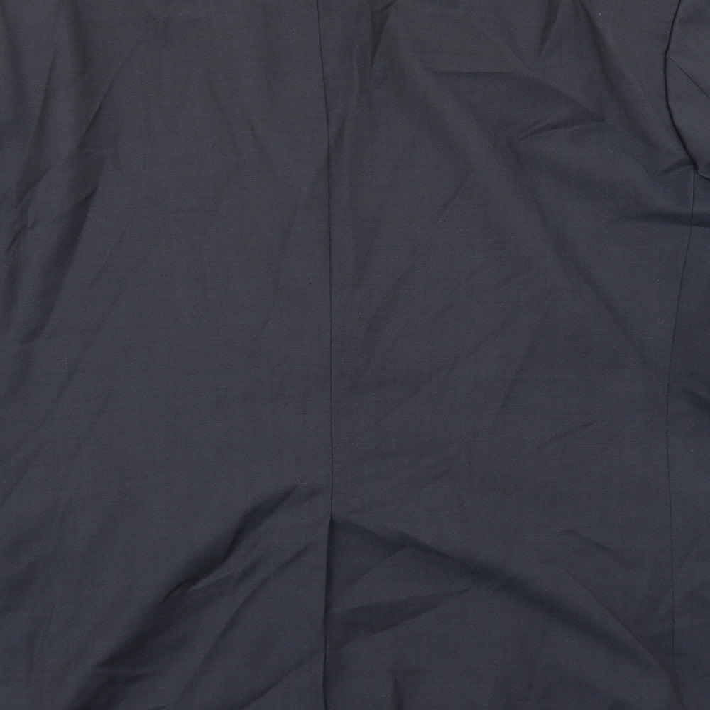 Mens UK Size 40 Preworn Regular Blue Suit Jacket