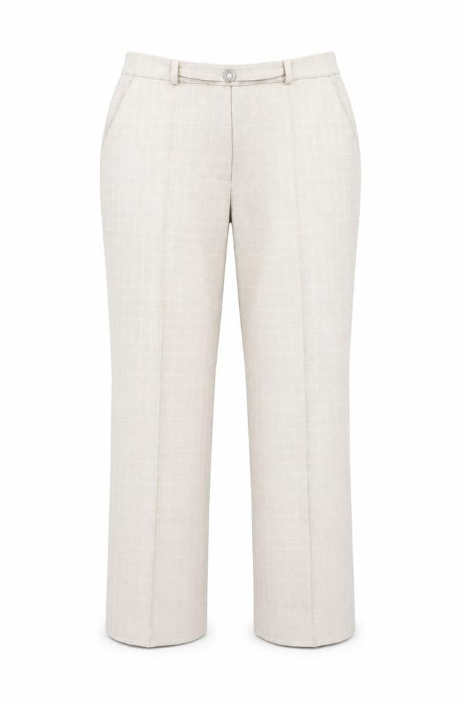Womens UK Size 12 Marks & Spencer Regular Fit  Beige Trousers