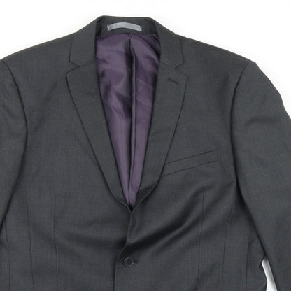 Mens UK Size 42 Redherring Regular Grey Suit Jacket