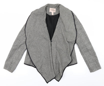 Womens UK Size L FOREVER 21 Black Jacket