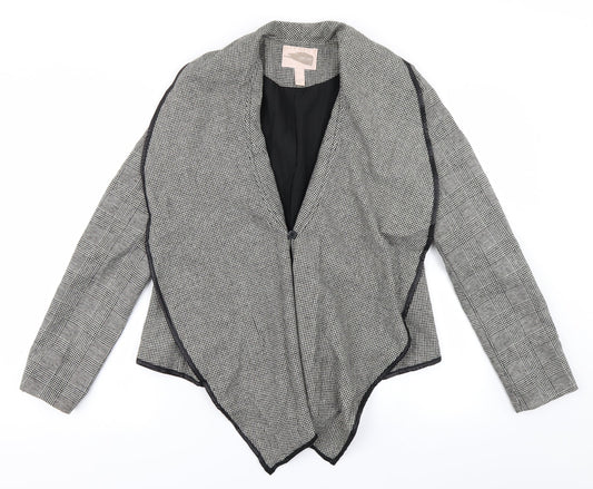 Womens UK Size L FOREVER 21 Black Jacket