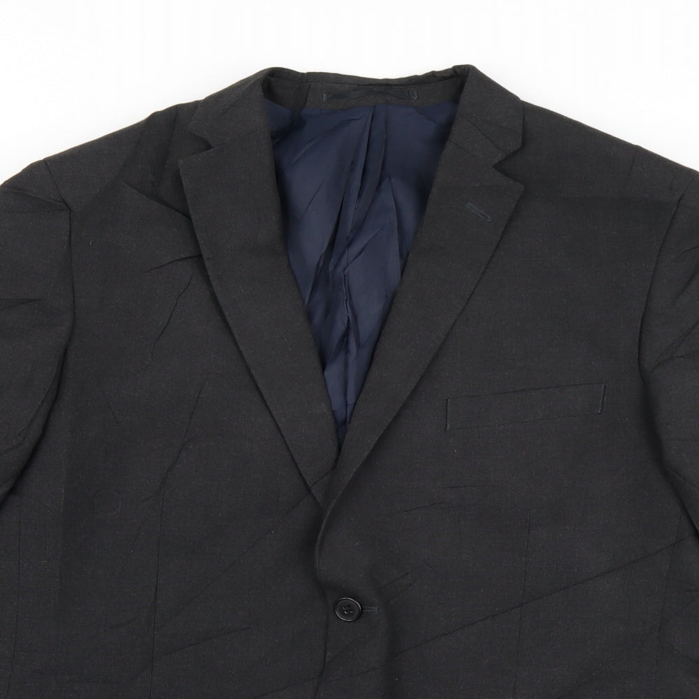 Mens UK Size 42 The Collection Regular Grey Suit Jacket