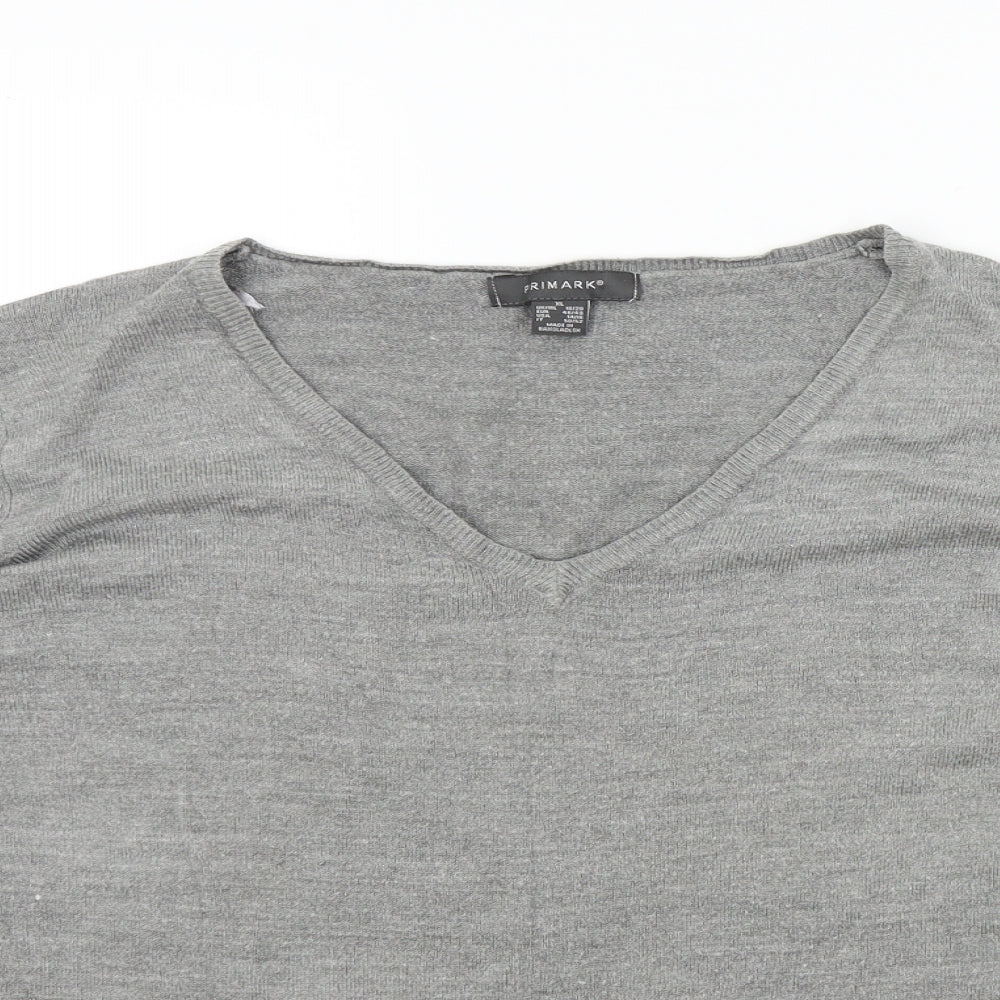 Primark Womens Grey   Pullover Jumper