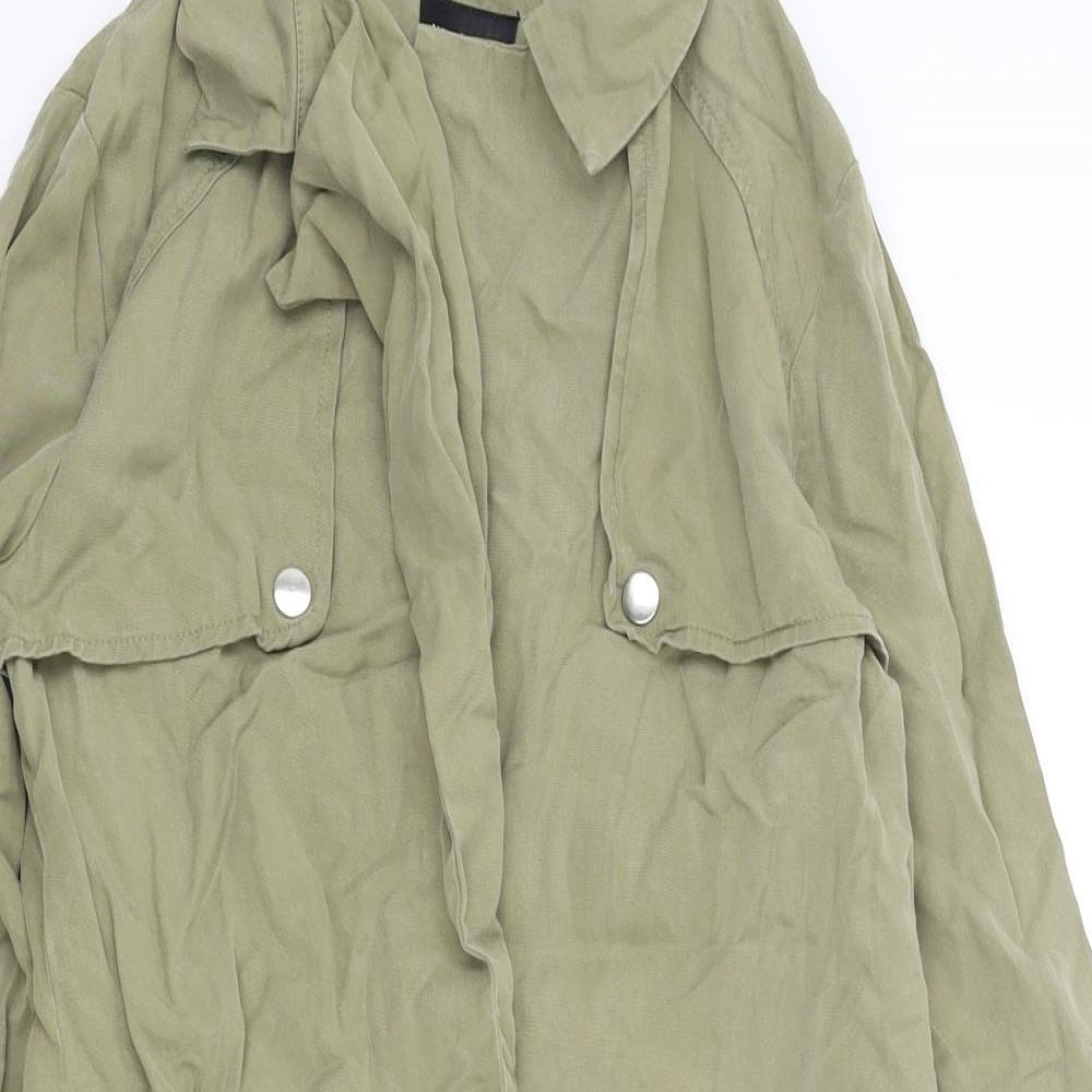 newlook Girls Green Colourblock  Jacket  Size 9 Years