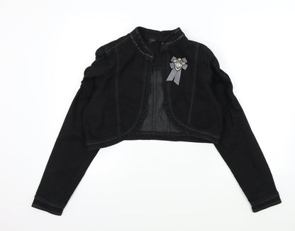 Womens UK Size 42 Preworn Black Jacket