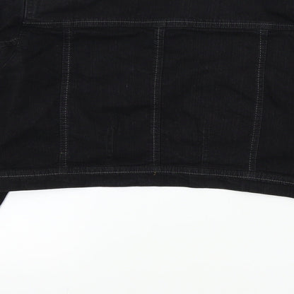 Womens UK Size 42 Preworn Black Jacket