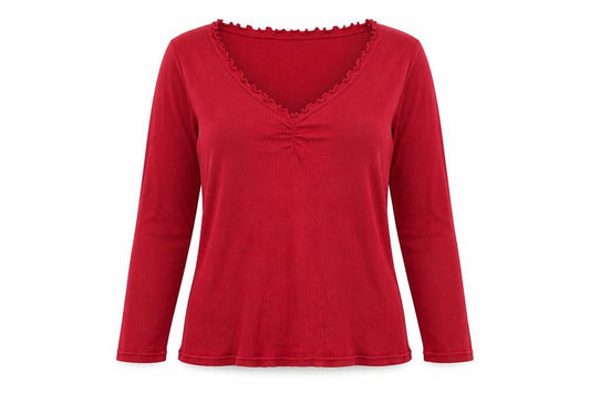 Womens UK Size 16 editions Red Pullover Jumper