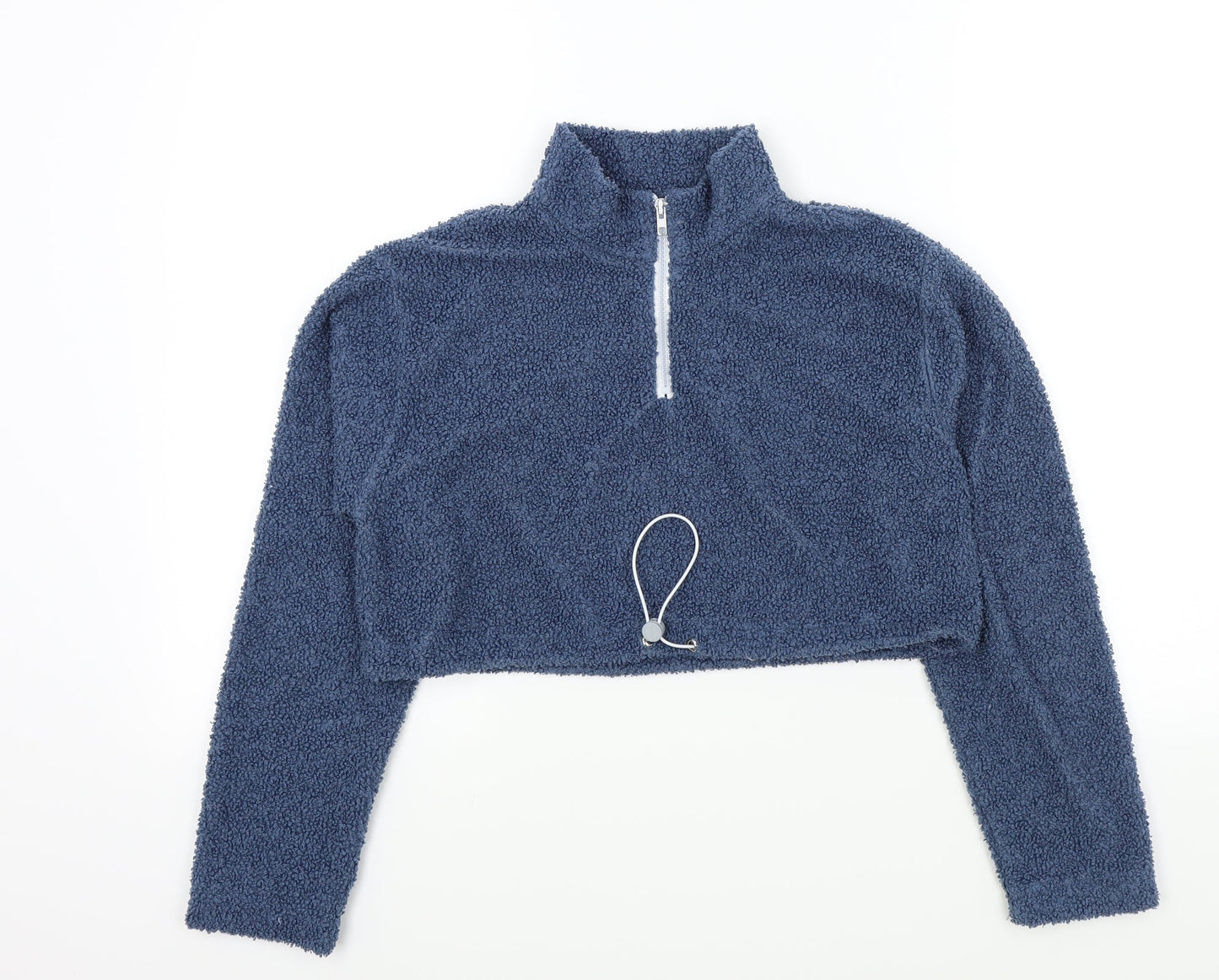 SheIn Girls Blue Colourblock  Pullover Jumper Size 14 Years