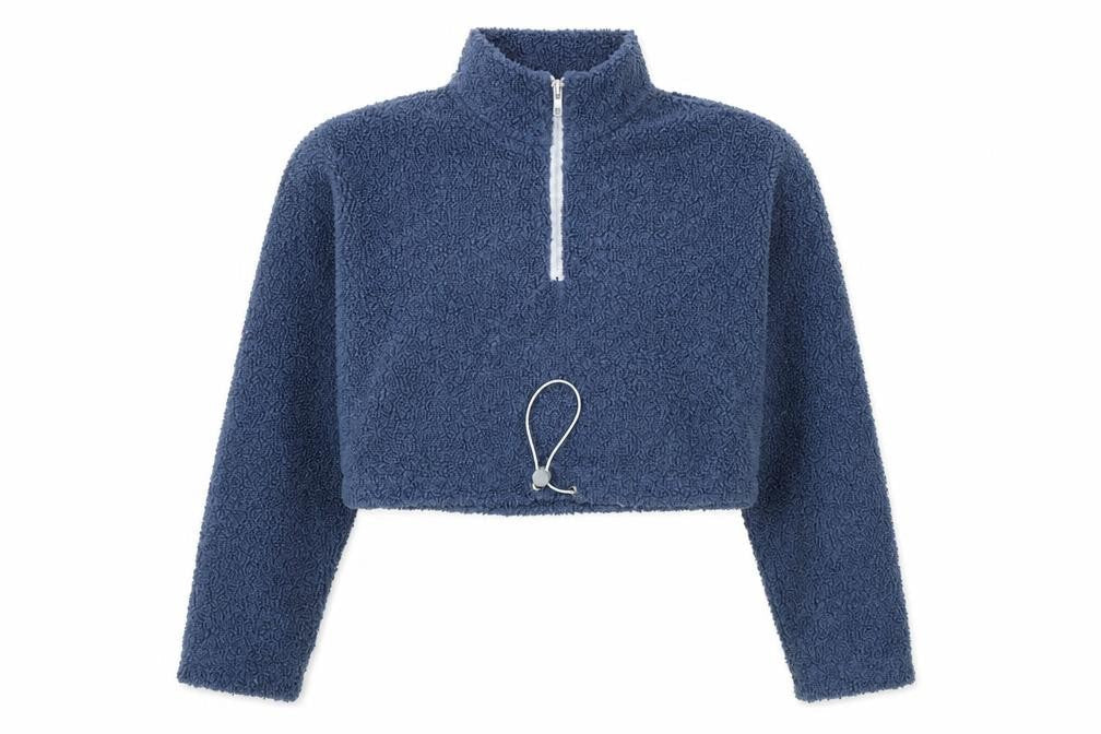 SHEIN Girls Blue Colourblock  Pullover Jumper Size 14 Years
