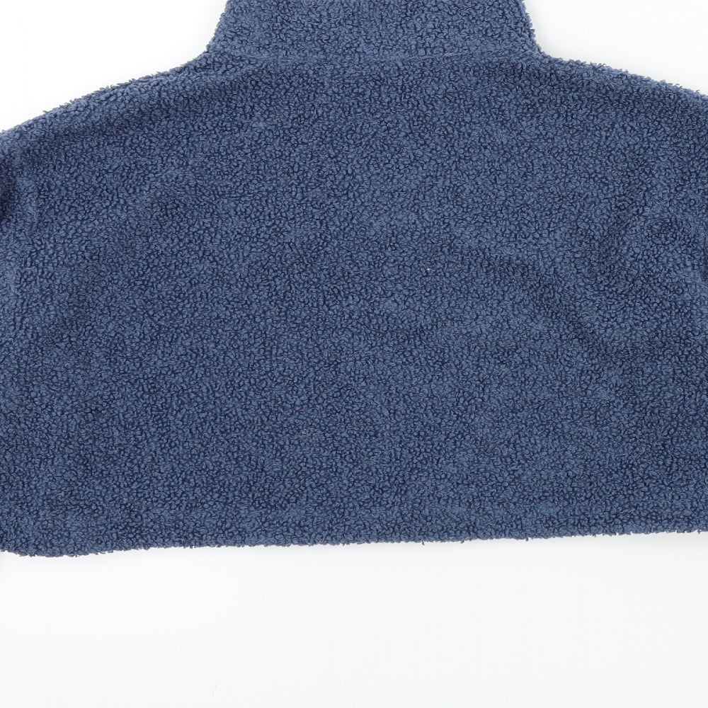 SheIn Girls Blue Colourblock  Pullover Jumper Size 14 Years