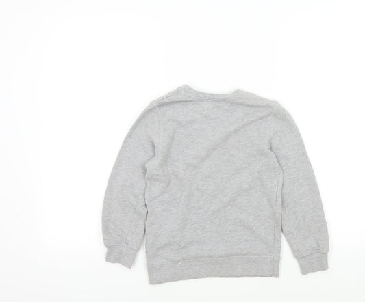Abcd R Boys Grey   Pullover Jumper Size 8 Years
