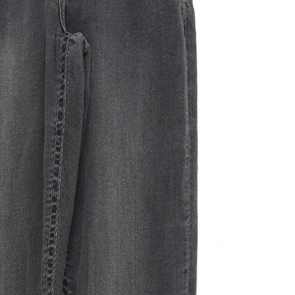 Womens UK Size 10 H&M Regular Fit Skinny Black Jeans