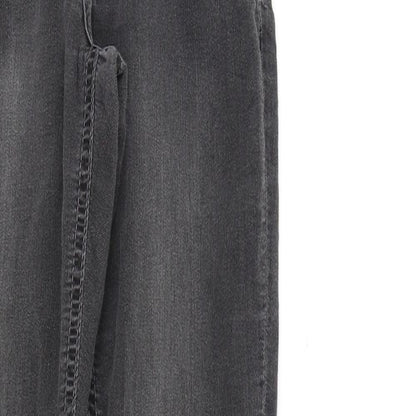 Womens UK Size 10 H&M Regular Fit Skinny Black Jeans