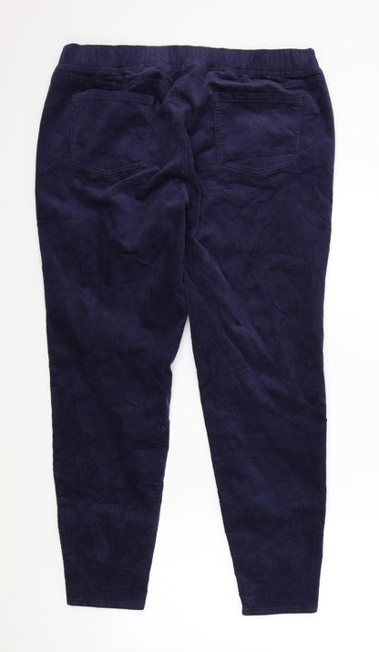 Womens UK Size 12 Preworn Regular Fit Straight Blue Jeans