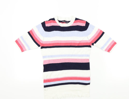 Womens UK Size 10 M&S Multicoloured Pullover Jumper