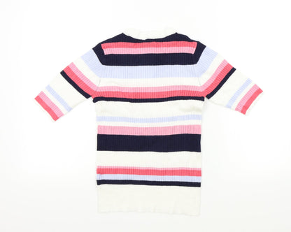 Womens UK Size 10 M&S Multicoloured Pullover Jumper