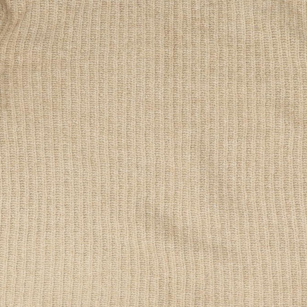 Womens UK Size S New Look Gold Pullover Jumper
