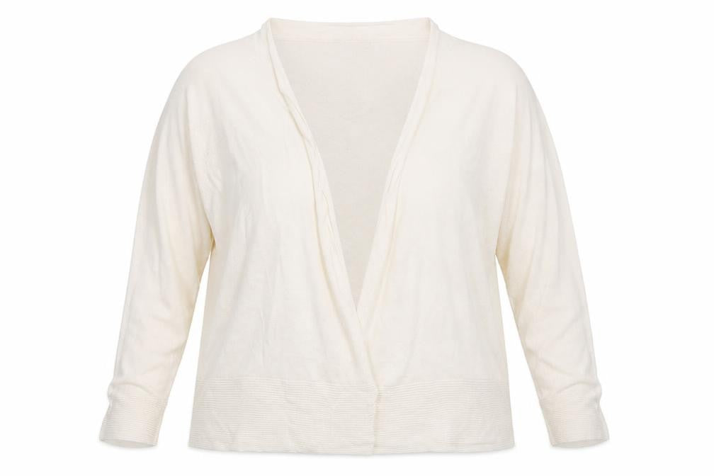Classics Womens Ivory   Cardigan Jumper Size 16