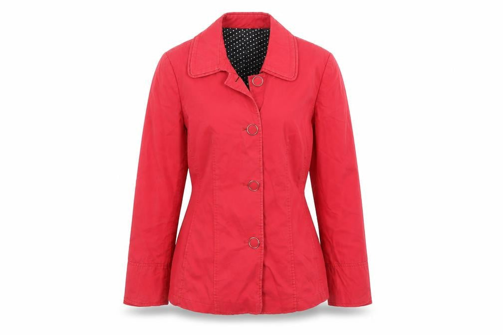 Womens UK Size 10 Per Una Red Jacket