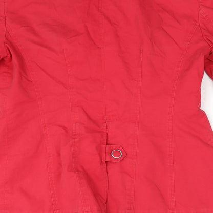 Womens UK Size 10 Per Una Red Jacket