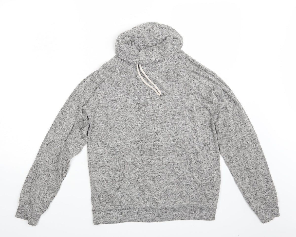 Additional front view of Atmosphere women’s grey pullover sweatshirt, size UK 10