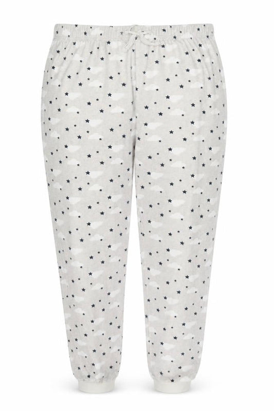 M&Co. Womens Ivory   Sweatpants Trousers Size 16 L26 in