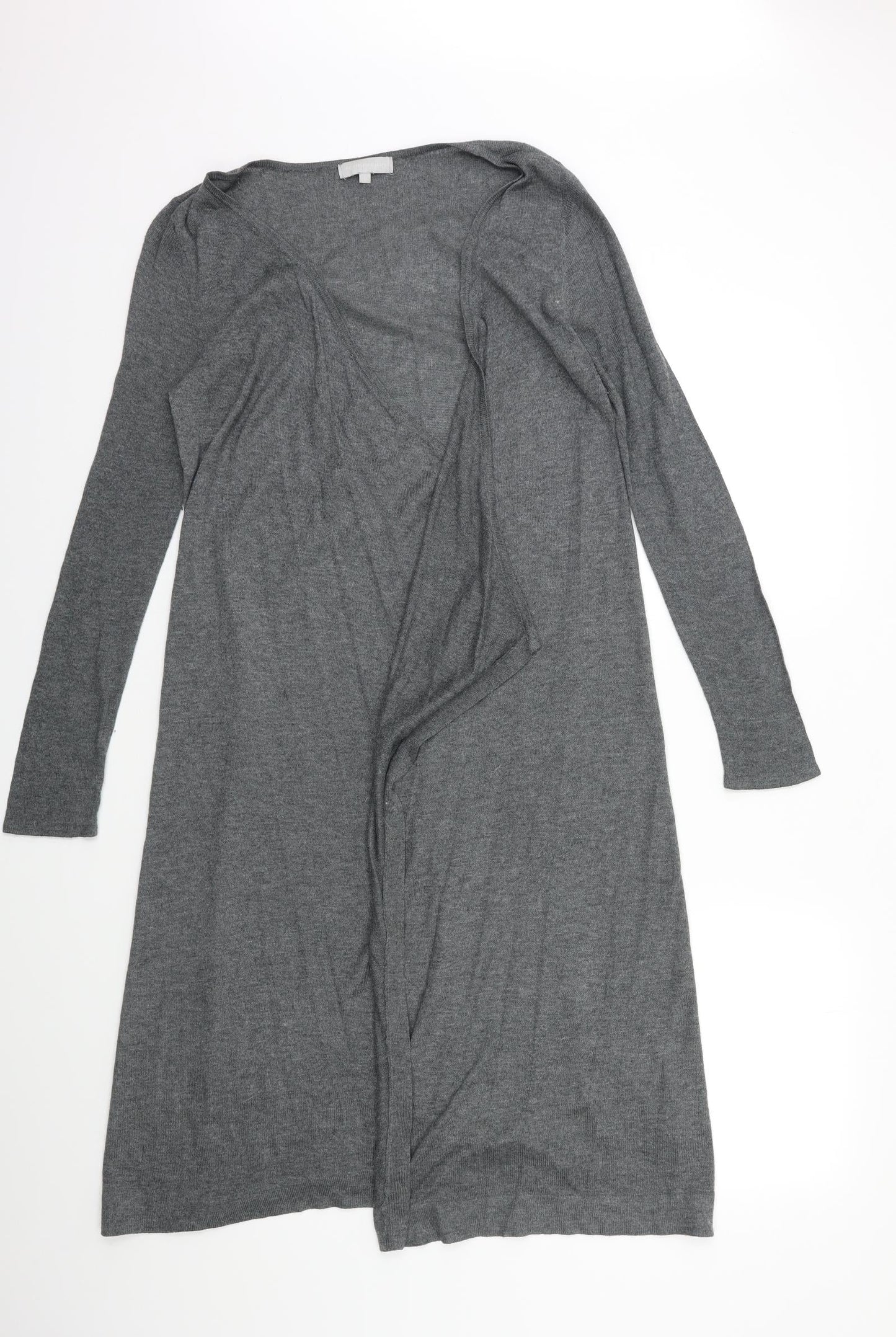 Womens UK Size 8 Red Herring Grey Cardigan Jumper