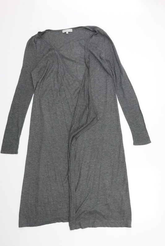 Womens UK Size 8 Red Herring Grey Cardigan Jumper