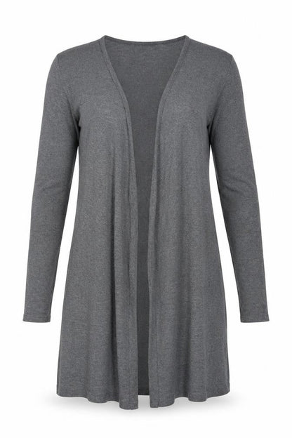 Womens UK Size 8 Red Herring Grey Cardigan Jumper