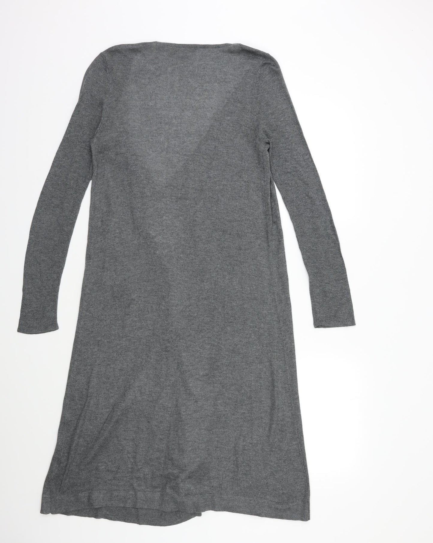 Womens UK Size 8 Red Herring Grey Cardigan Jumper