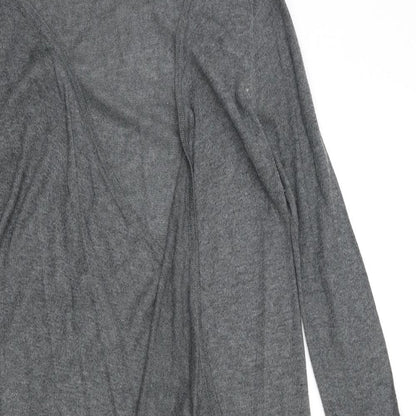 Womens UK Size 8 Red Herring Grey Cardigan Jumper