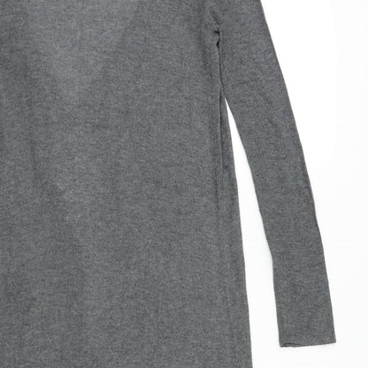 Womens UK Size 8 Red Herring Grey Cardigan Jumper