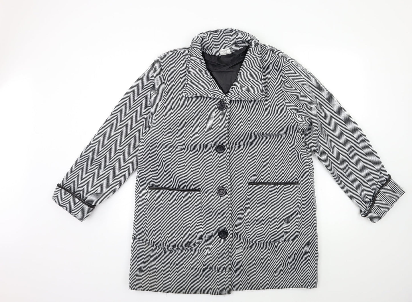Womens UK Size 20 Anne De Lancay Grey Jacket