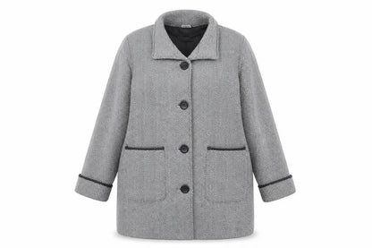 Womens UK Size 20 Anne De Lancay Grey Jacket