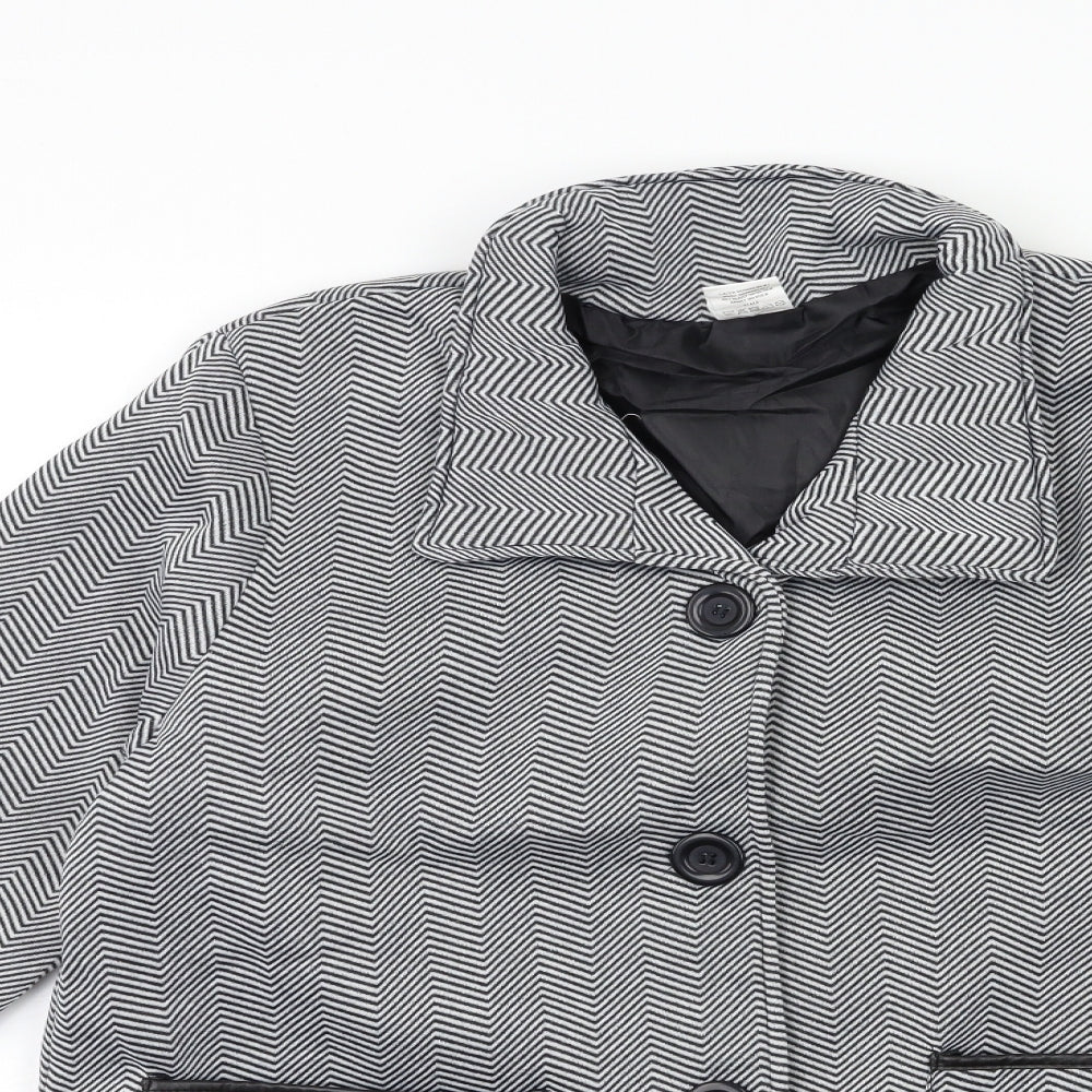 Womens UK Size 20 Anne De Lancay Grey Jacket