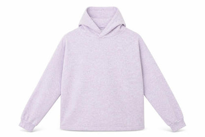 Marks & Spencer Girls Purple  Knit Pullover Hoodie Size 13 Years