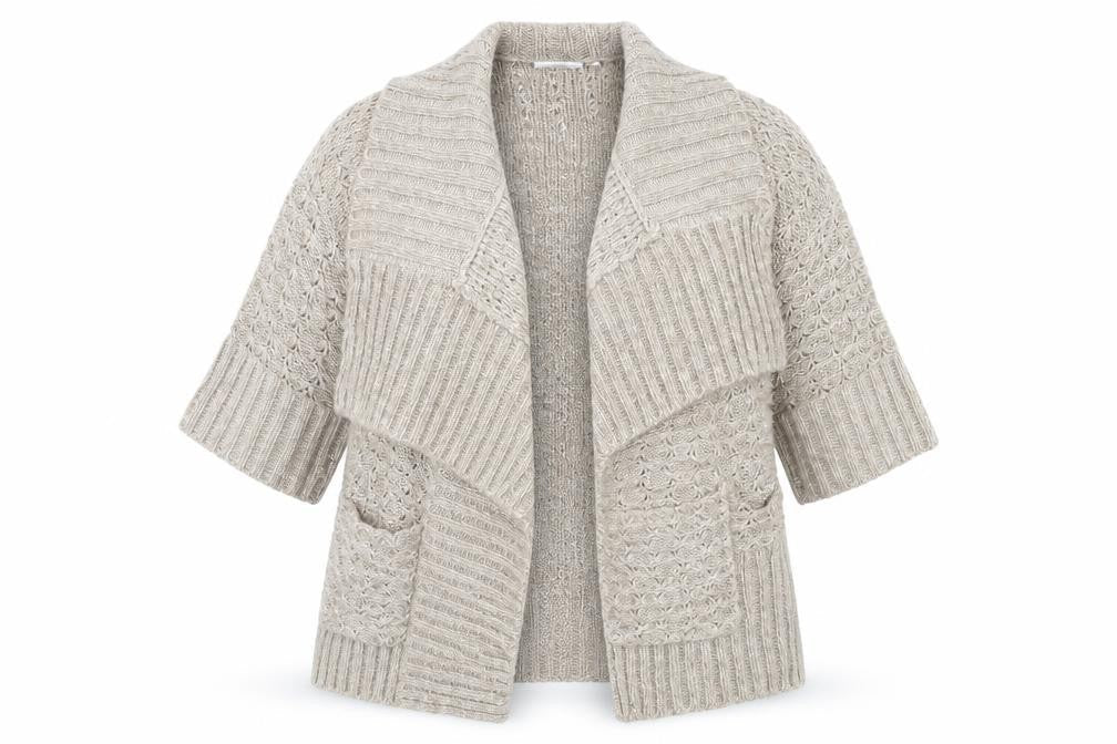 Womens UK Size 10 New Look Brown Cardigan Jumper