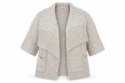 Womens UK Size 10 New Look Brown Cardigan Jumper