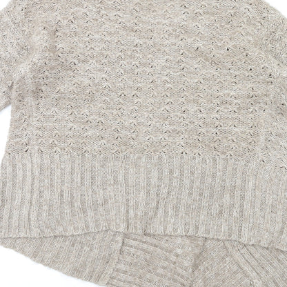 Womens UK Size 10 New Look Brown Cardigan Jumper