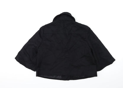 Gap Womens Black   Overcoat Coat Size M
