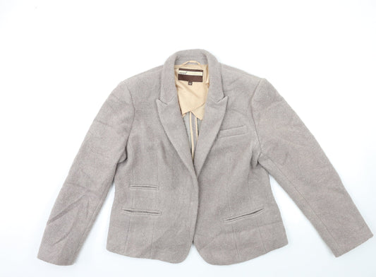 Womens UK Size 18 NEXT Grey Overcoat