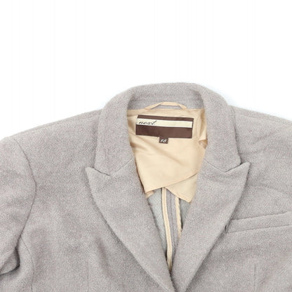 Womens UK Size 18 NEXT Grey Overcoat