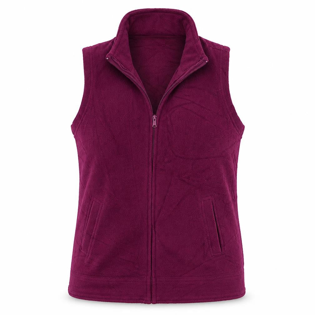 Womens UK Size 10 EWM Purple Gilet