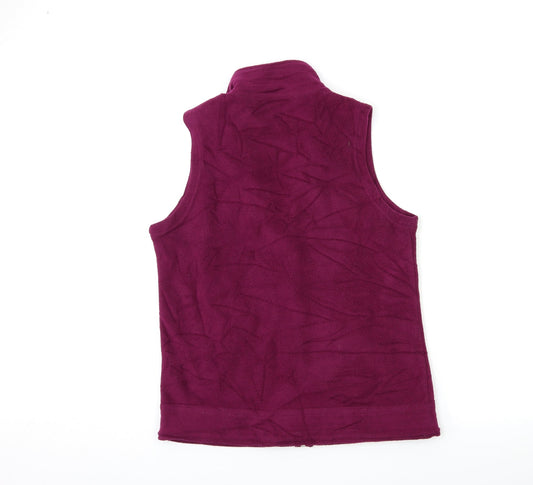 Womens UK Size 10 EWM Purple Gilet